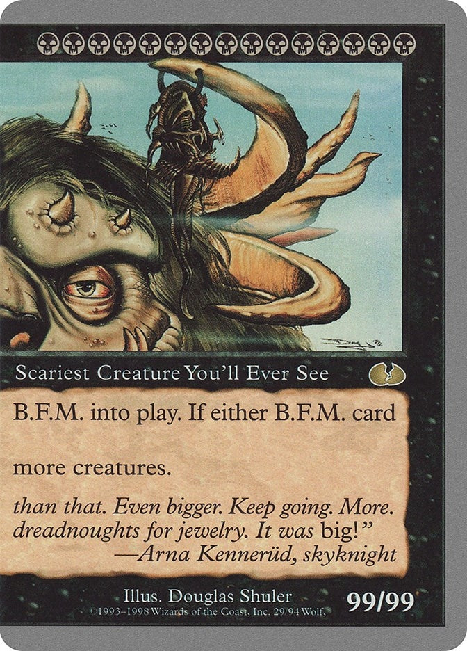 Image for B.F.M. (Big Furry Monster) (29) (29) [Unglued] - Magic: The Gathering