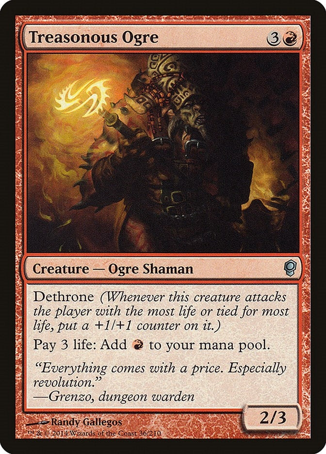 Image for Treasonous Ogre (36) [Conspiracy] - Magic: The Gathering