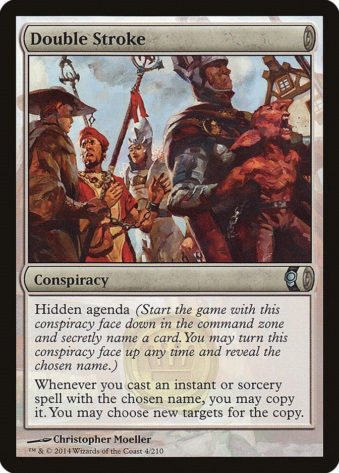 Image for Double Stroke (4) [Conspiracy] - Magic: The Gathering