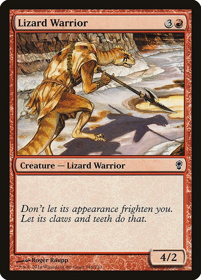 Image for Lizard Warrior (146) [Conspiracy] - Magic: The Gathering