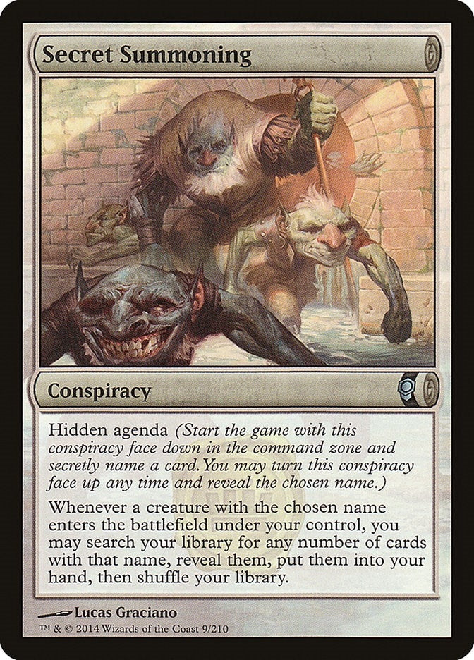 Image for Secret Summoning (9) [Conspiracy] - Magic: The Gathering