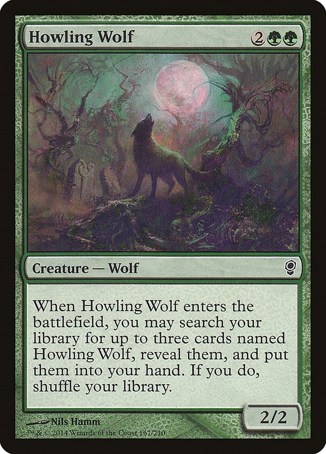 Image for Howling Wolf (167) [Conspiracy] - Magic: The Gathering