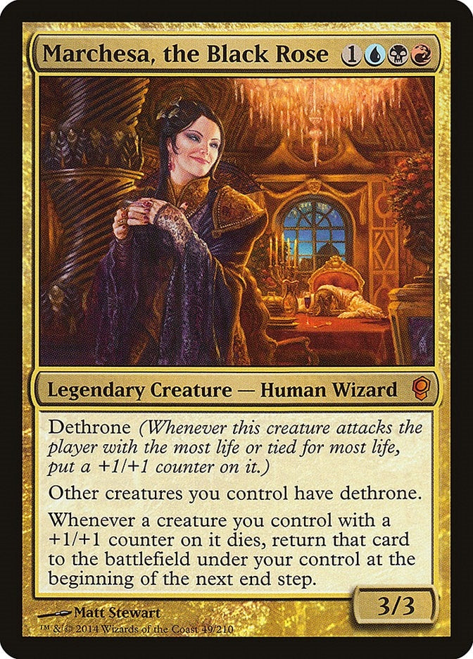 Image for Marchesa, the Black Rose (49) [Conspiracy] - Magic: The Gathering