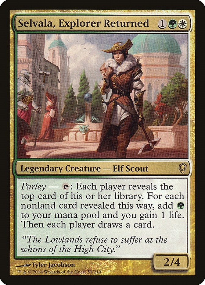 Image for Selvala, Explorer Returned (51) [Conspiracy] - Magic: The Gathering