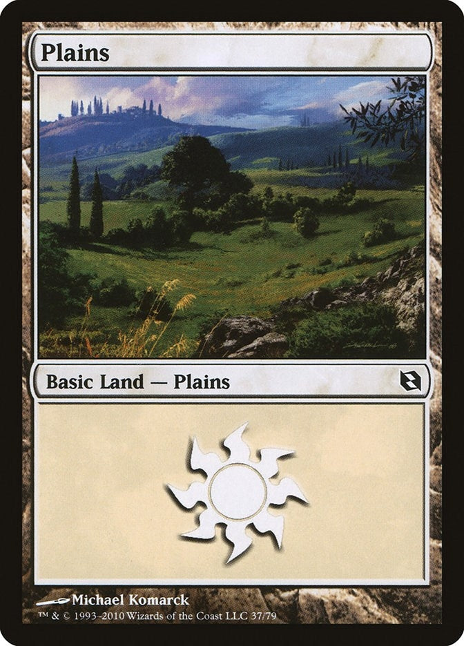 Image for Plains (37) (37) [Elspeth vs. Tezzeret] - Magic: The Gathering