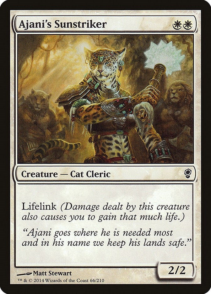 Image for Ajani's Sunstriker (66) [Conspiracy] - Magic: The Gathering