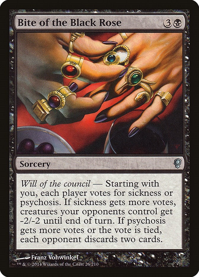 Image for Bite of the Black Rose (26) [Conspiracy] - Magic: The Gathering
