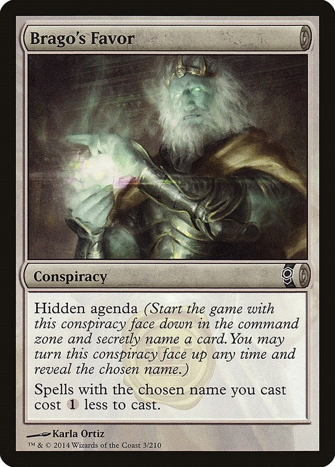 Image for Brago's Favor (3) [Conspiracy] - Magic: The Gathering
