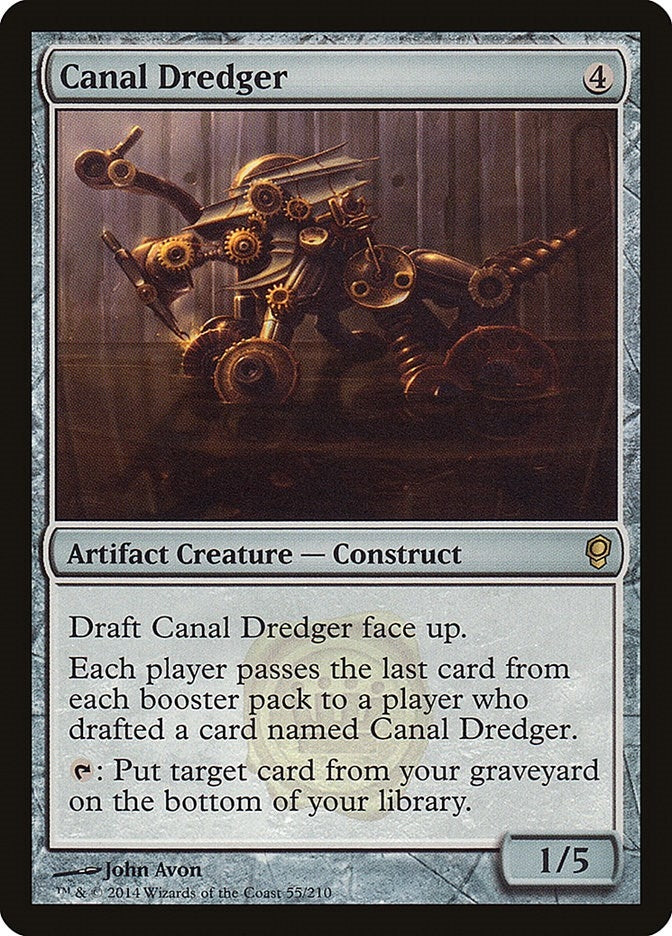 Image for Canal Dredger (55) [Conspiracy] - Magic: The Gathering