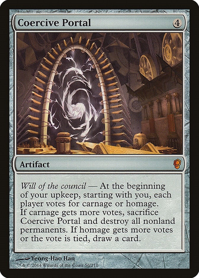 Image for Coercive Portal (56) [Conspiracy] - Magic: The Gathering