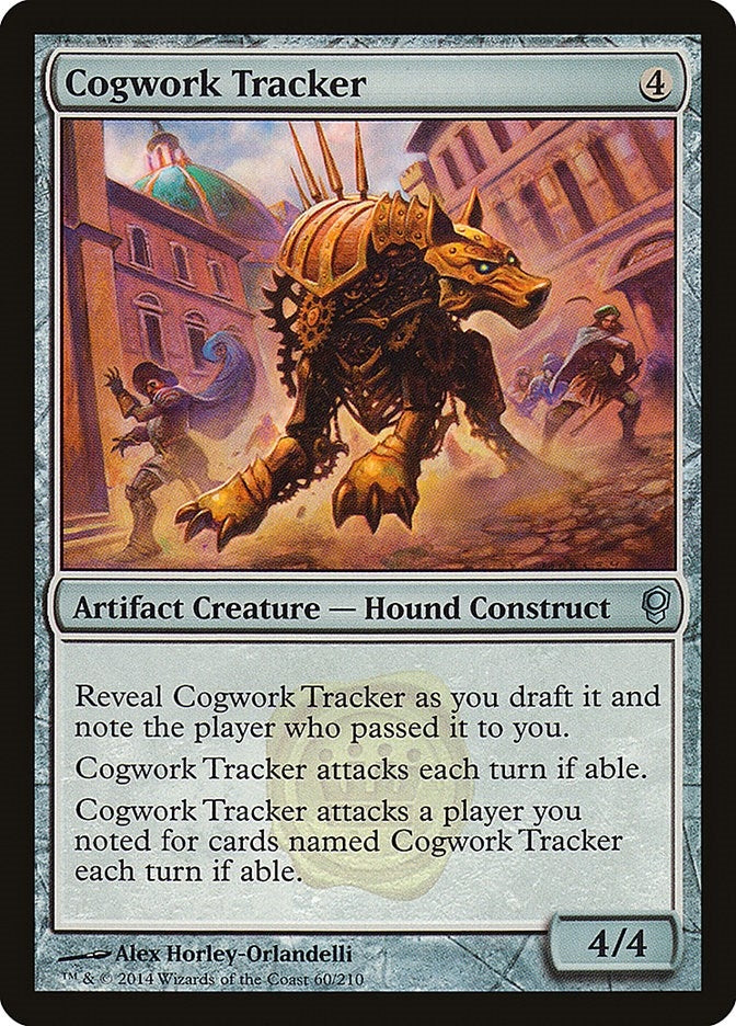 Image for Cogwork Tracker (60) [Conspiracy] - Magic: The Gathering