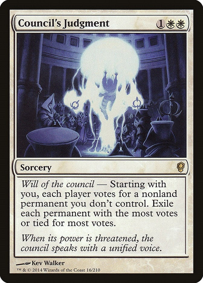 Image for Council's Judgment (16) [Conspiracy] - Magic: The Gathering