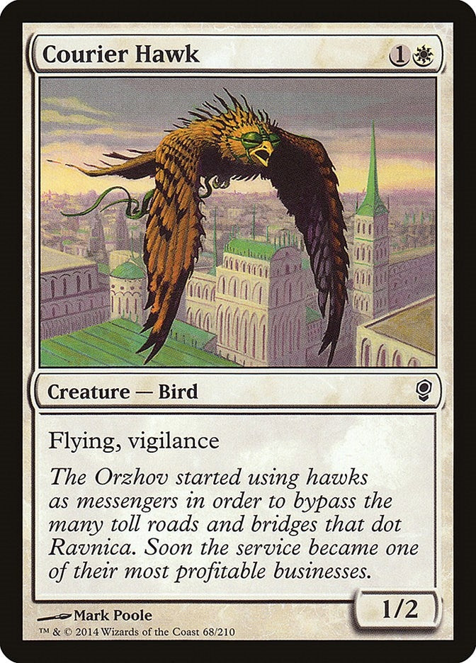 Image for Courier Hawk (68) [Conspiracy] - Magic: The Gathering