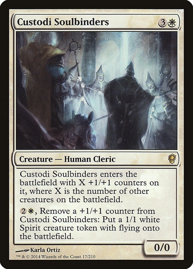 Image for Custodi Soulbinders (17) [Conspiracy] - Magic: The Gathering