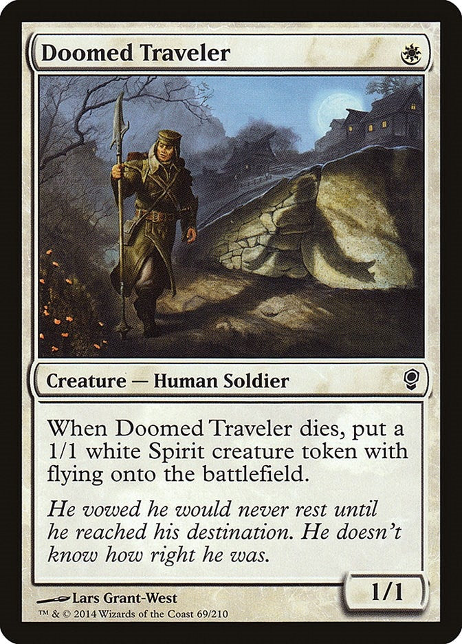 Image for Doomed Traveler (69) [Conspiracy] - Magic: The Gathering