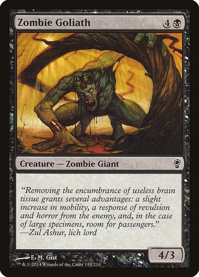 Image for Zombie Goliath (135) [Conspiracy] - Magic: The Gathering