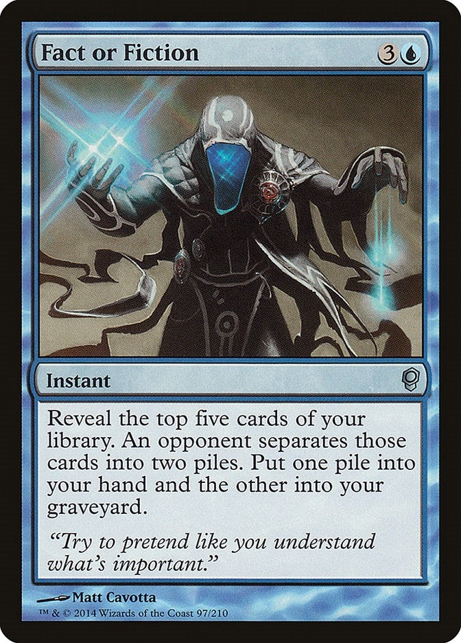 Image for Fact or Fiction (97) [Conspiracy] - Magic: The Gathering