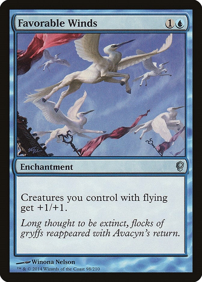 Image for Favorable Winds (98) [Conspiracy] - Magic: The Gathering