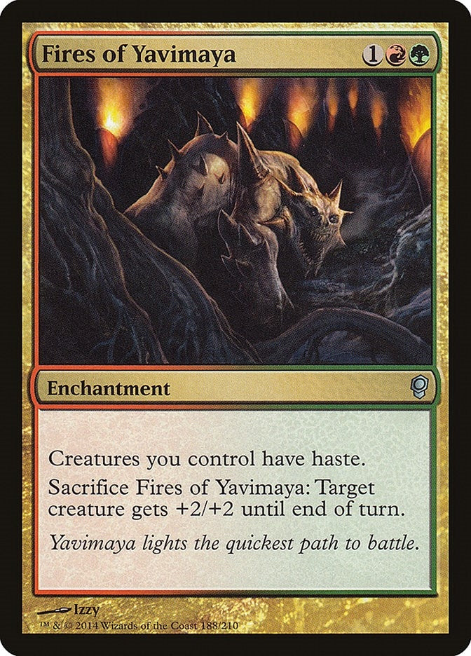 Image for Fires of Yavimaya (188) [Conspiracy] - Magic: The Gathering