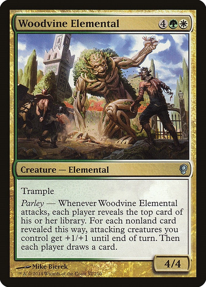 Image for Woodvine Elemental (52) [Conspiracy] - Magic: The Gathering