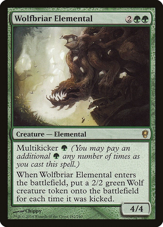 Image for Wolfbriar Elemental (182) [Conspiracy] - Magic: The Gathering