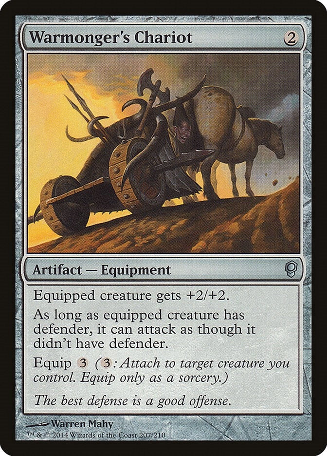 Image for Warmonger's Chariot (207) [Conspiracy] - Magic: The Gathering