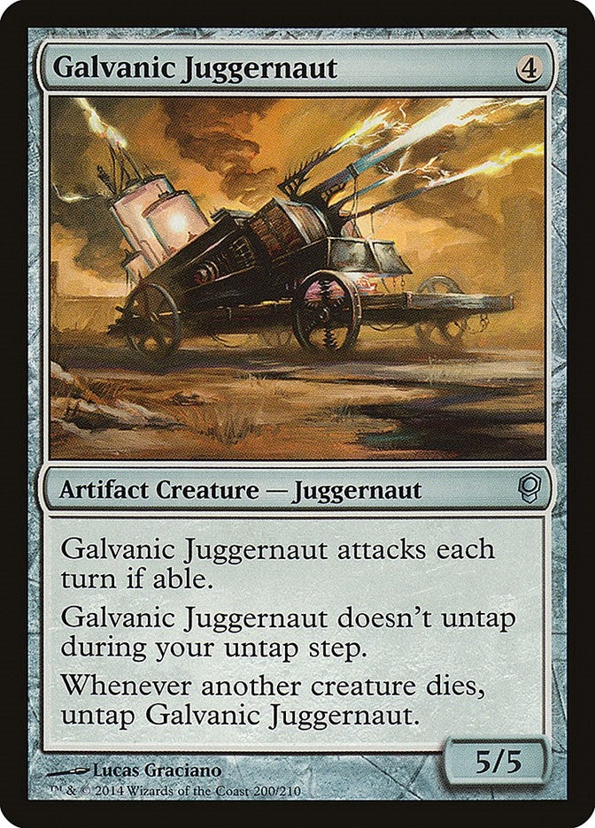 Image for Galvanic Juggernaut (200) [Conspiracy] - Magic: The Gathering