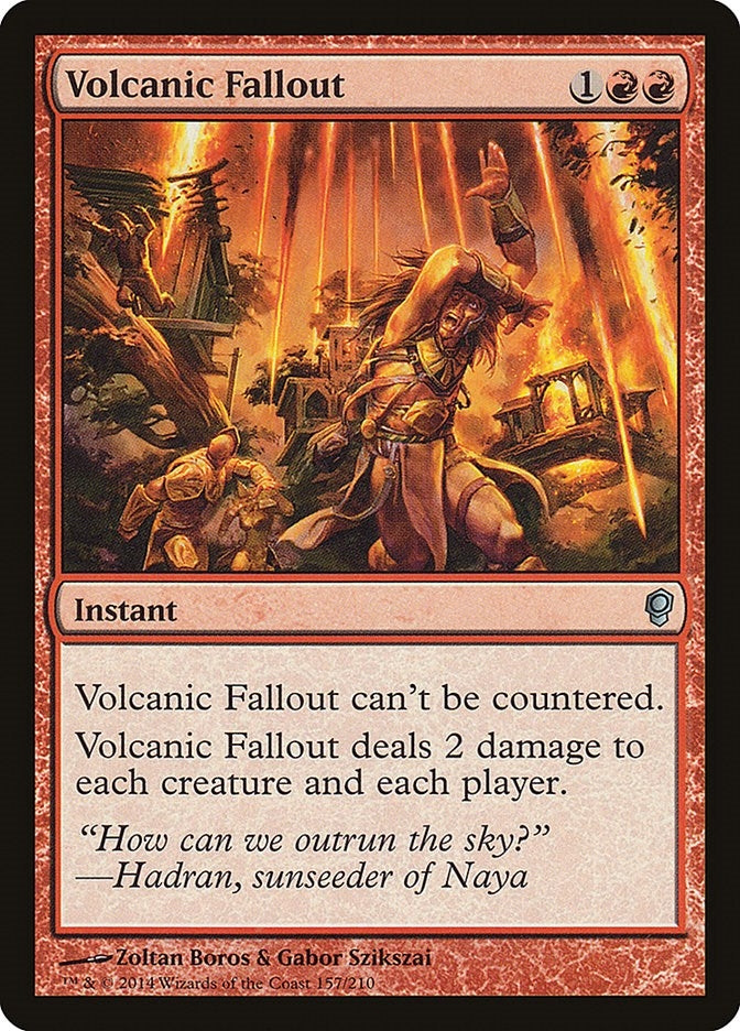 Image for Volcanic Fallout (157) [Conspiracy] - Magic: The Gathering