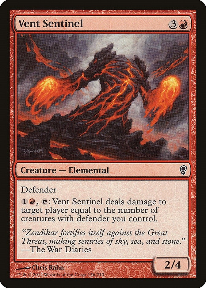 Image for Vent Sentinel (156) [Conspiracy] - Magic: The Gathering