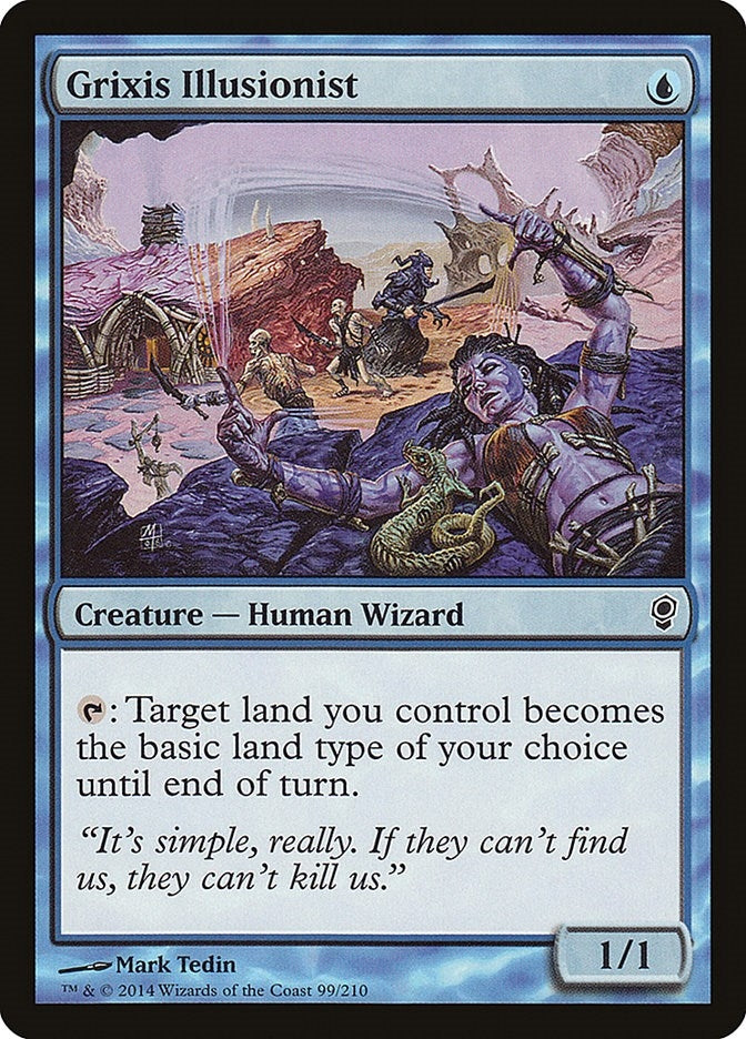 Image for Grixis Illusionist (99) [Conspiracy] - Magic: The Gathering