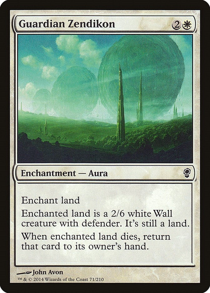 Image for Guardian Zendikon (71) [Conspiracy] - Magic: The Gathering