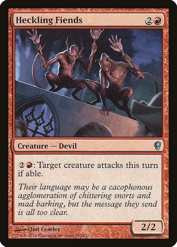 Image for Heckling Fiends (145) [Conspiracy] - Magic: The Gathering