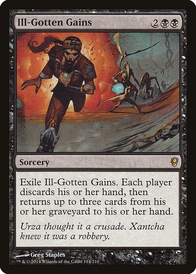 Image for Ill-Gotten Gains (114) [Conspiracy] - Magic: The Gathering