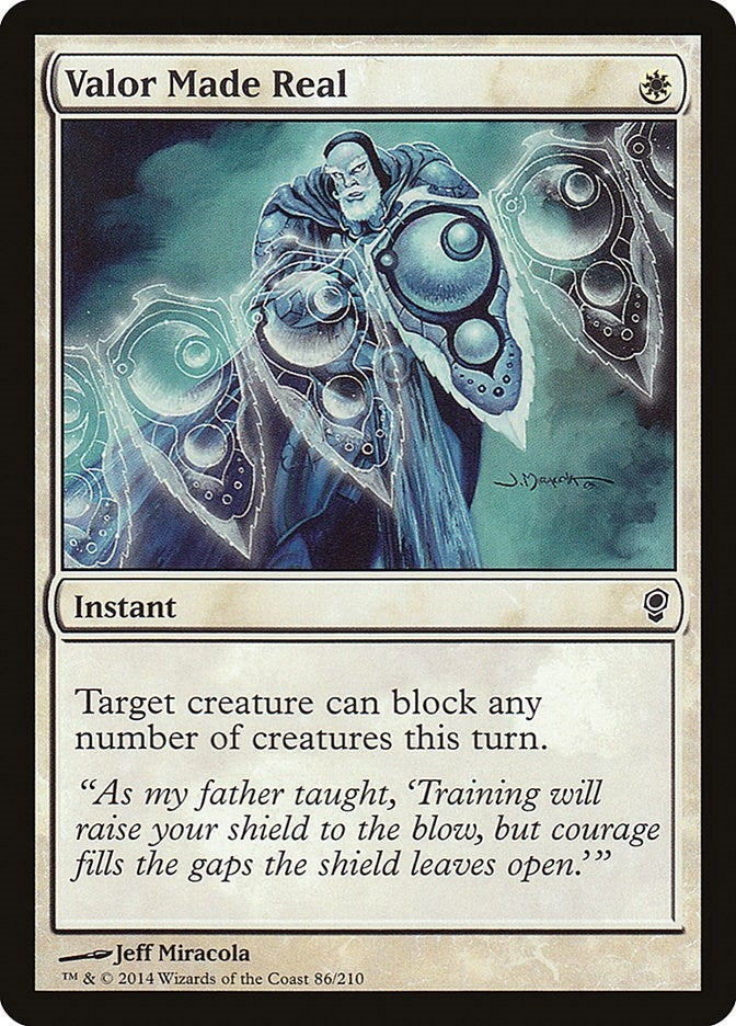 Image for Valor Made Real (86) [Conspiracy] - Magic: The Gathering