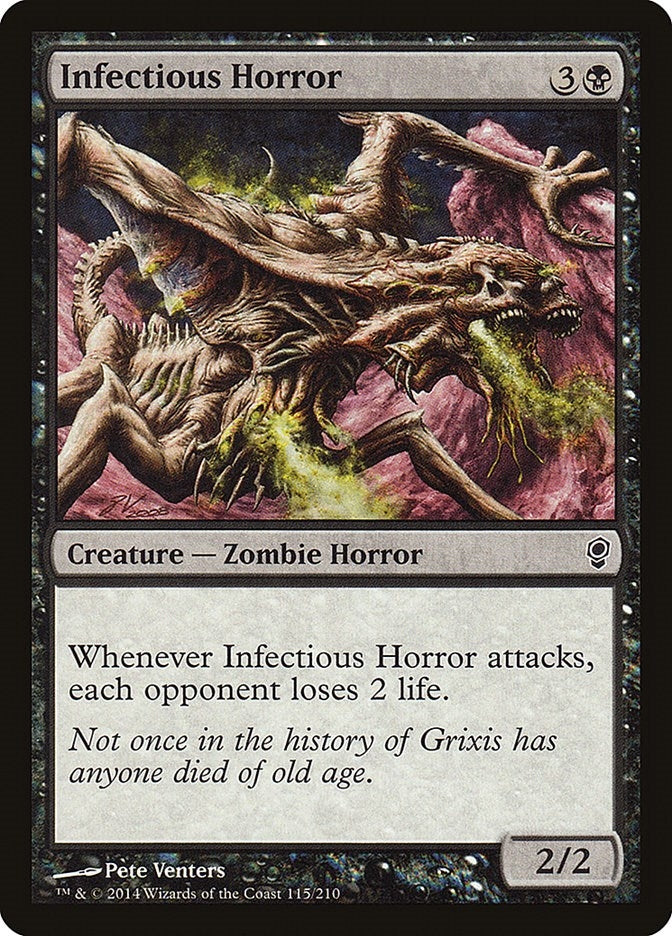 Image for Infectious Horror (115) [Conspiracy] - Magic: The Gathering
