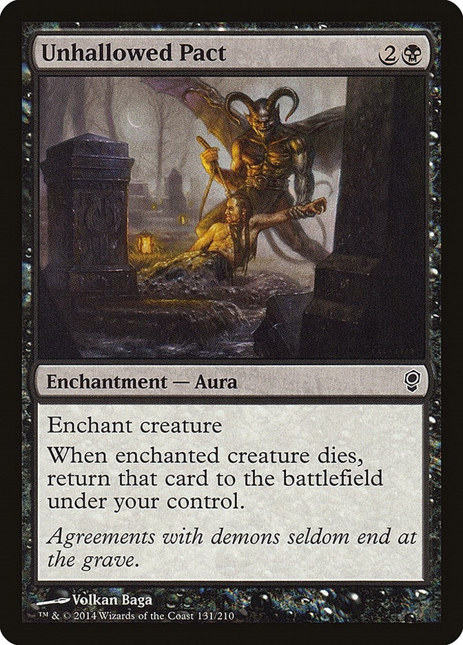 Image for Unhallowed Pact (131) [Conspiracy] - Magic: The Gathering