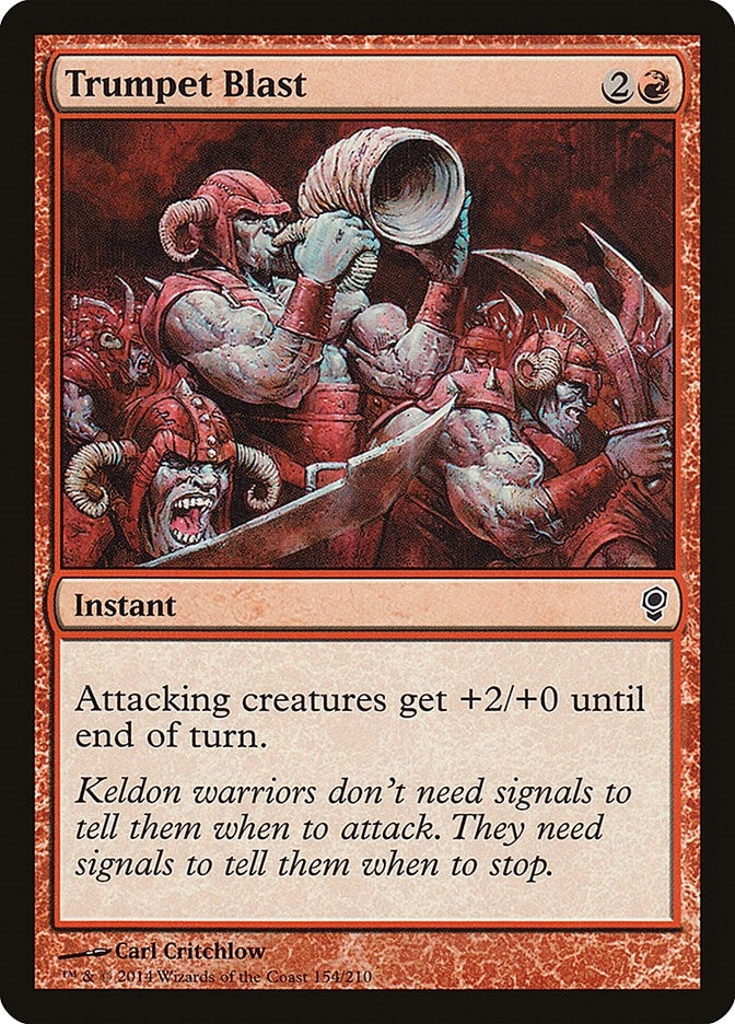 Image for Trumpet Blast (154) [Conspiracy] - Magic: The Gathering