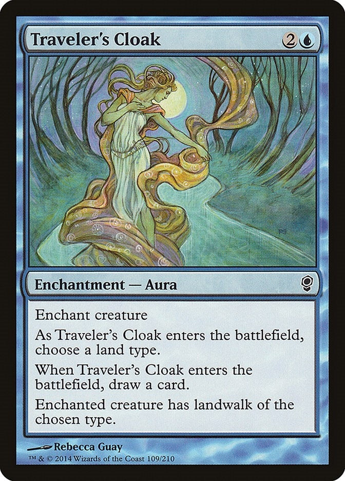 Image for Traveler's Cloak (109) [Conspiracy] - Magic: The Gathering