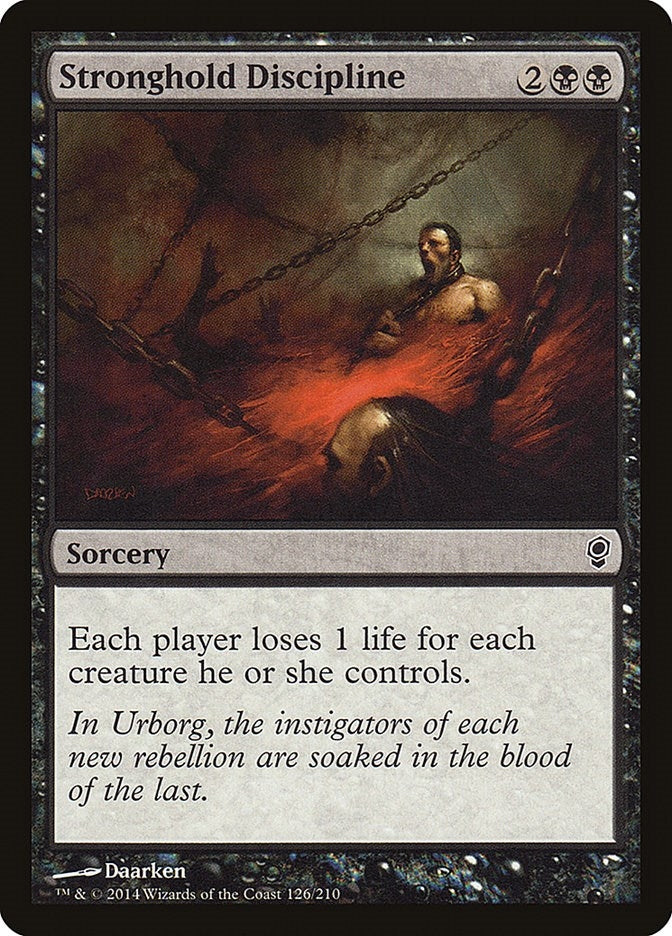 Image for Stronghold Discipline (126) [Conspiracy] - Magic: The Gathering