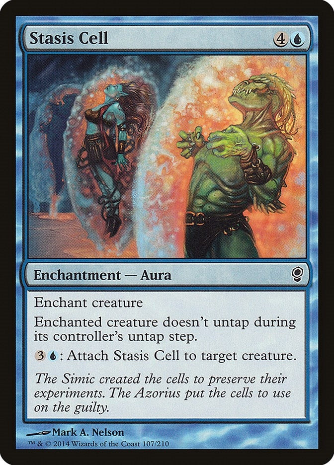 Image for Stasis Cell (107) [Conspiracy] - Magic: The Gathering