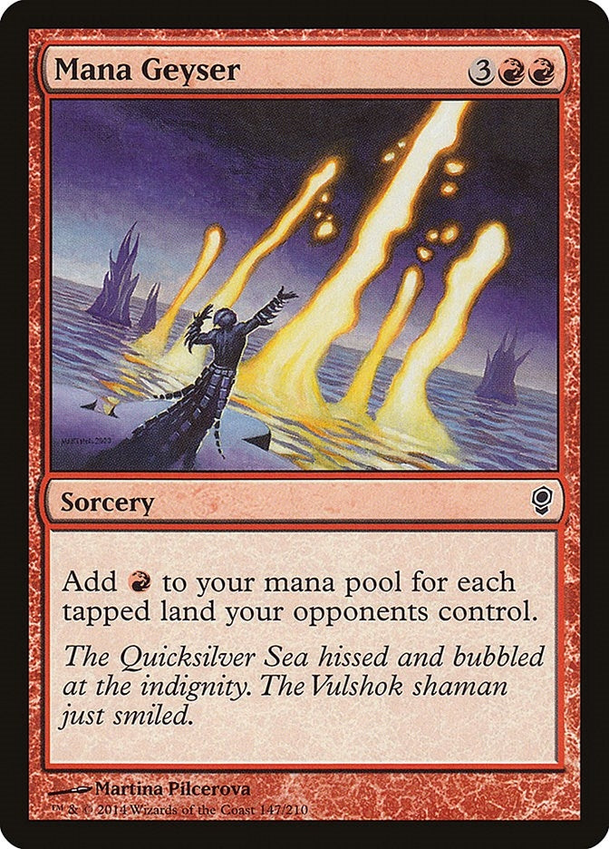 Image for Mana Geyser (147) [Conspiracy] - Magic: The Gathering