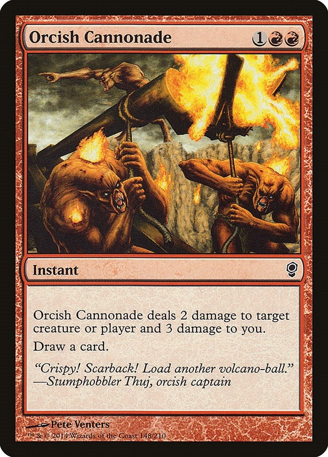 Image for Orcish Cannonade (148) [Conspiracy] - Magic: The Gathering