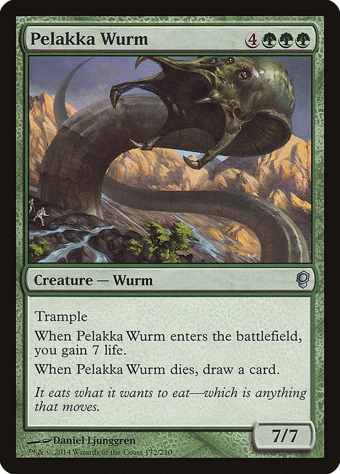 Image for Pelakka Wurm (172) [Conspiracy] - Magic: The Gathering