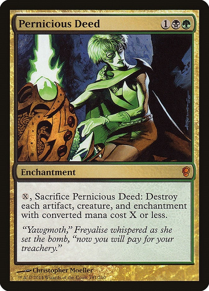 Image for Pernicious Deed (191) [Conspiracy] - Magic: The Gathering
