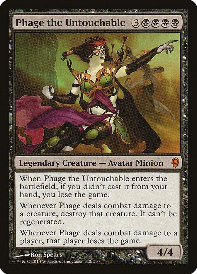 Image for Phage the Untouchable (120) [Conspiracy] - Magic: The Gathering