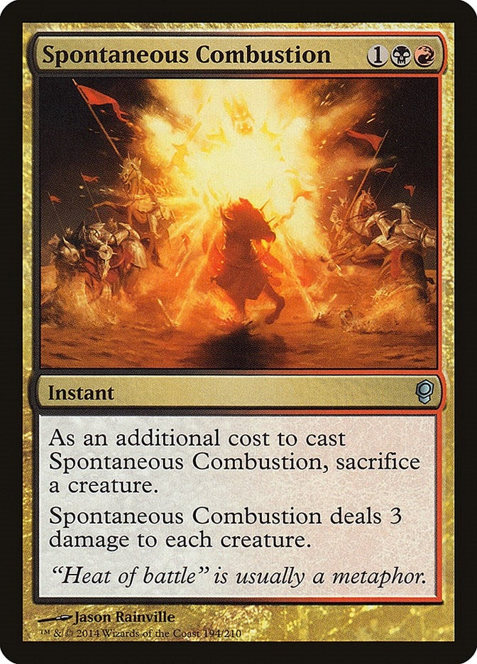 Image for Spontaneous Combustion (194) [Conspiracy] - Magic: The Gathering