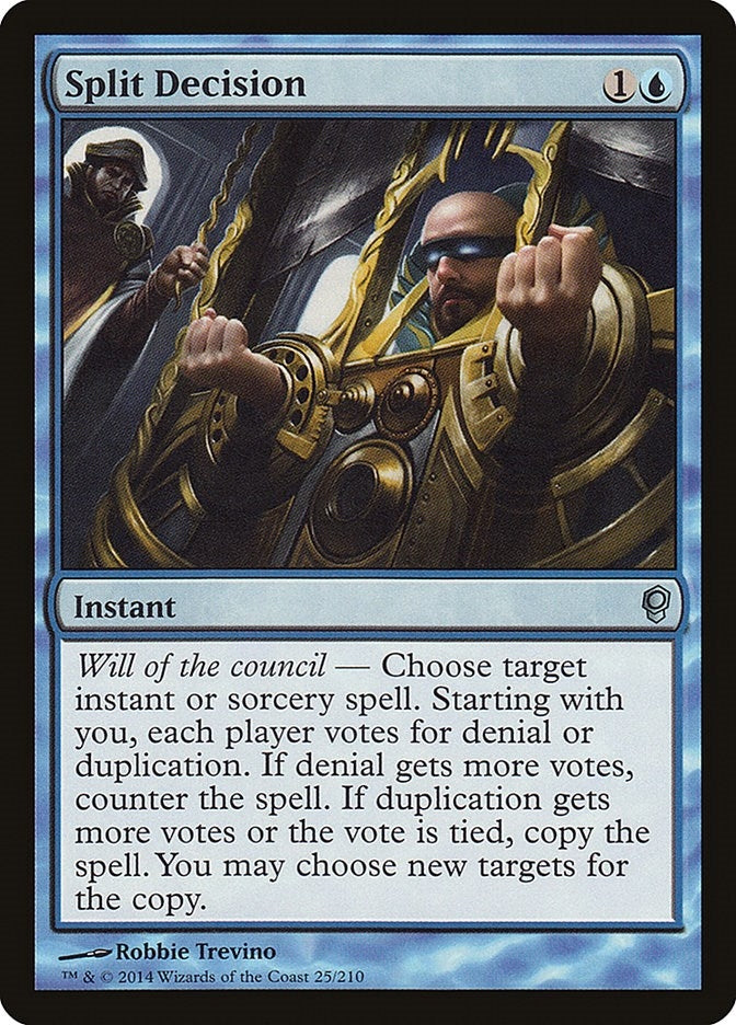 Image for Split Decision (25) [Conspiracy] - Magic: The Gathering