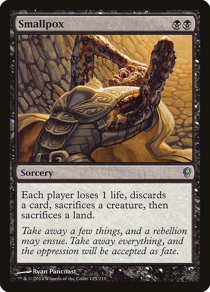 Image for Smallpox (125) [Conspiracy] - Magic: The Gathering