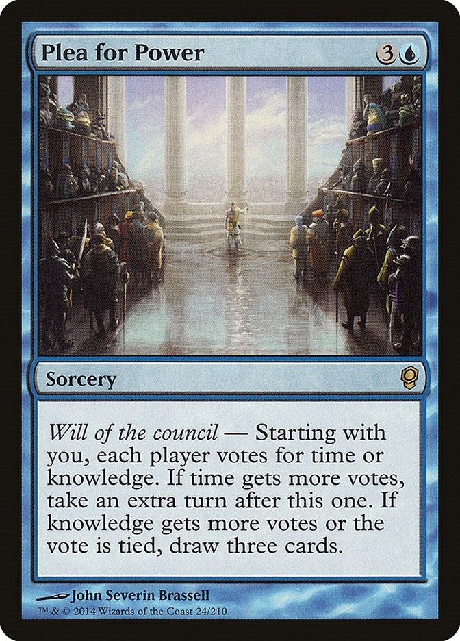 Image for Plea for Power (24) [Conspiracy] - Magic: The Gathering