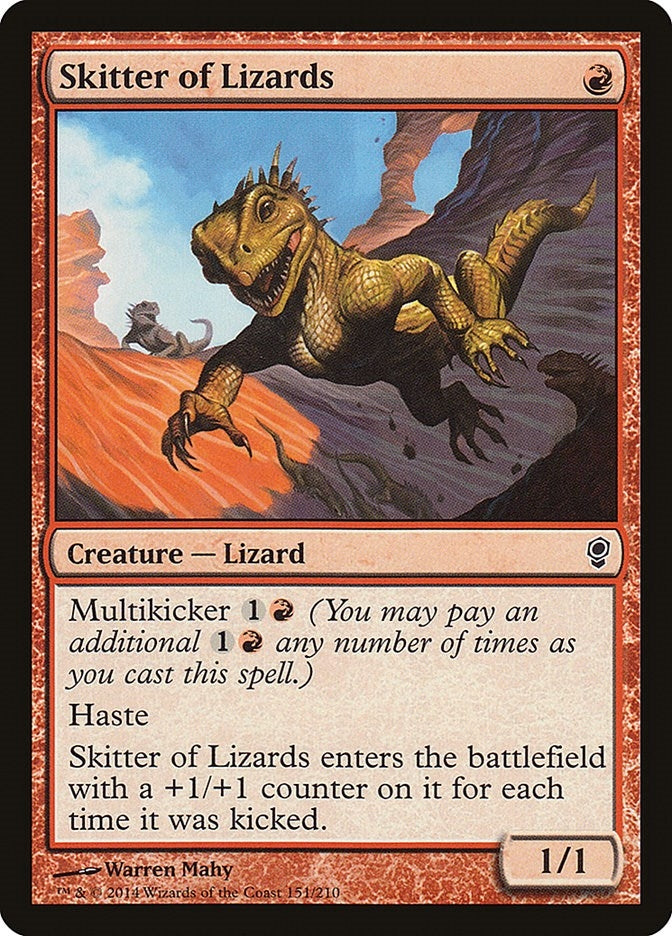 Image for Skitter of Lizards (151) [Conspiracy] - Magic: The Gathering